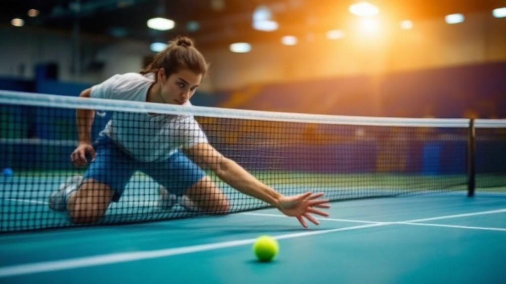 New Tennis Players Learn Effective Techniques for Enhancing Their Service Motion